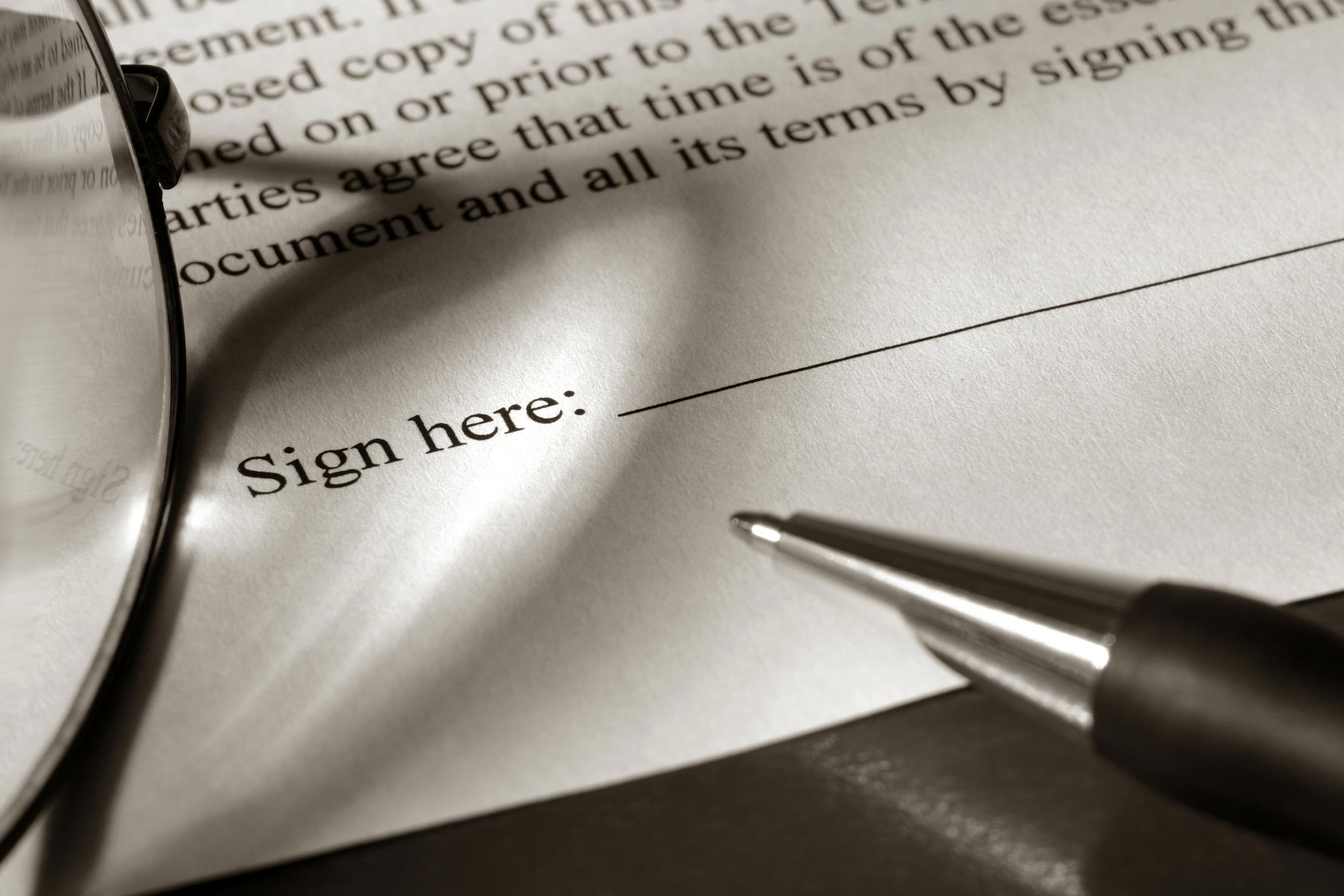 Couriers for legal documents